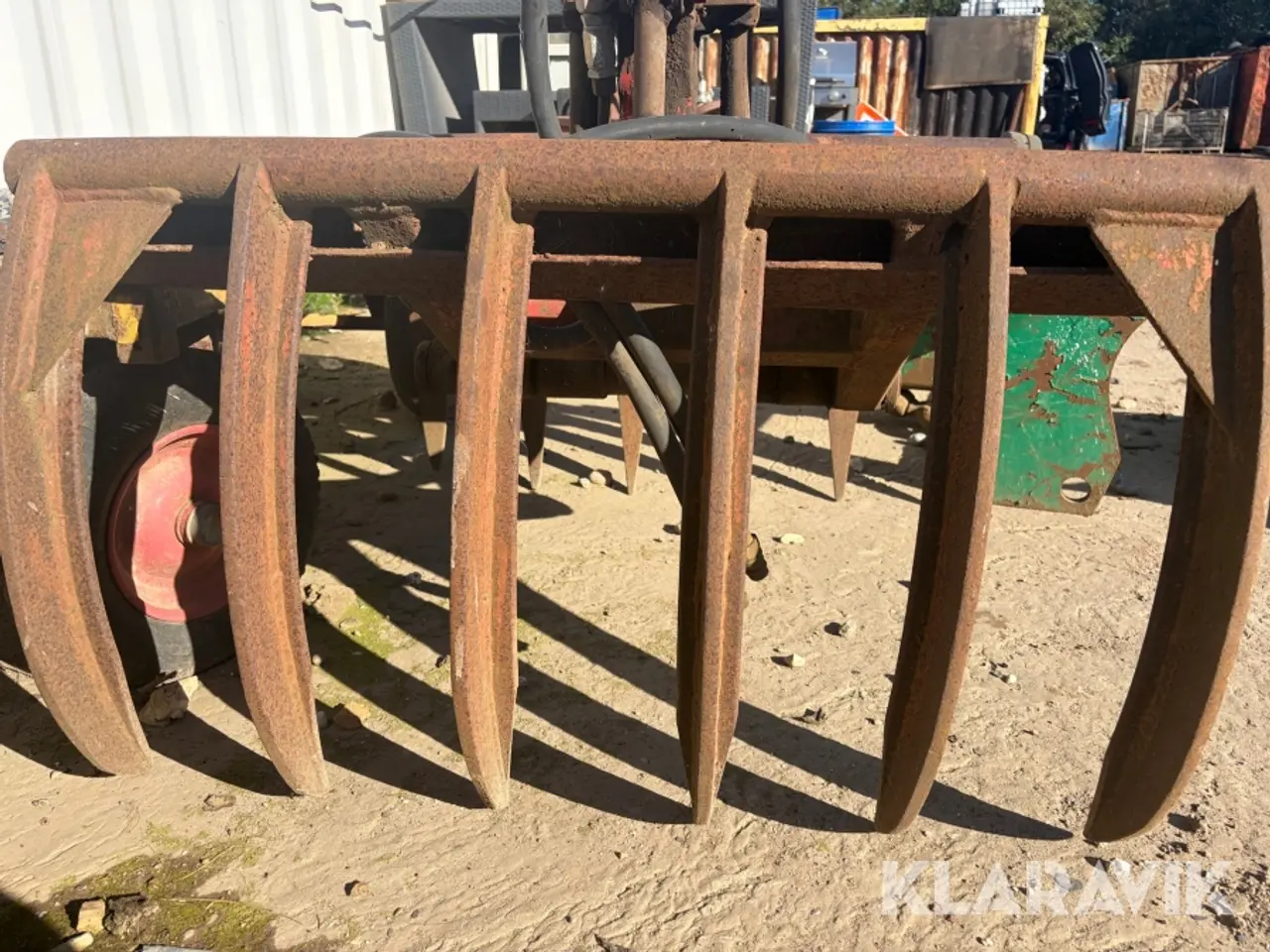 Billede 10 - Hydraulisk balle-/materialegriber til landbrug