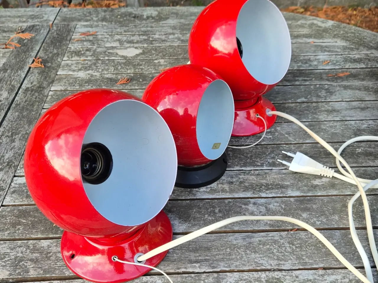 Billede 2 - To store magnetlamper med elegante snoretræk   