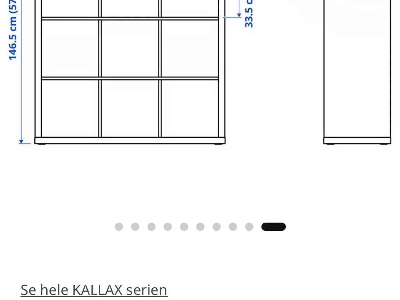 Billede 3 - Kallax fra IKEA inkl. kasser