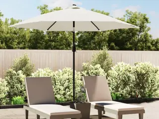 Udskiftningsdug til parasol 300 cm sandfarvet