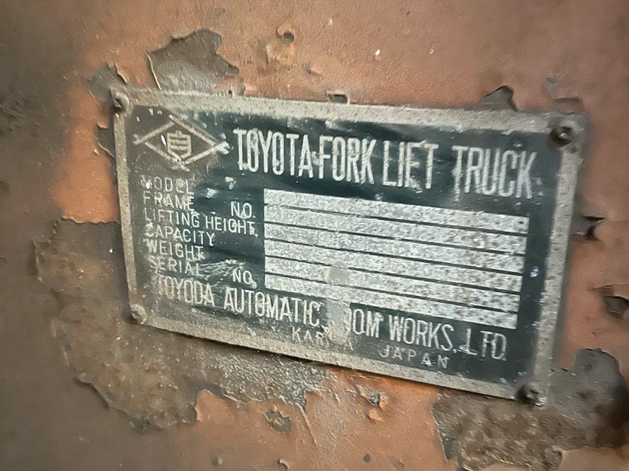 Billede 7 - Gaffeltruck Toyota 1.5 Ton