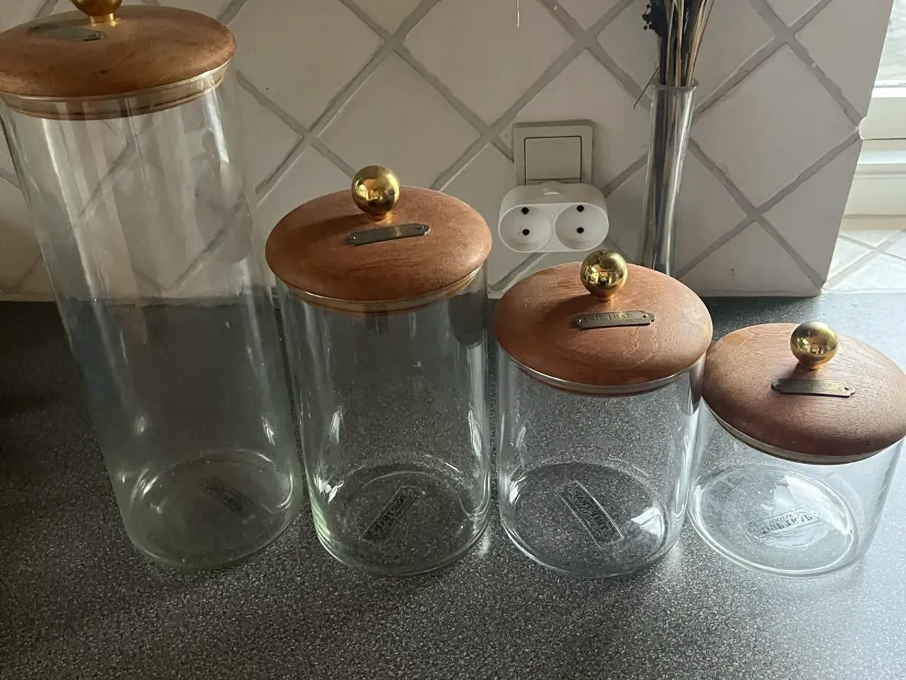 Billede 1 - Trip Trap opbevarings glas
