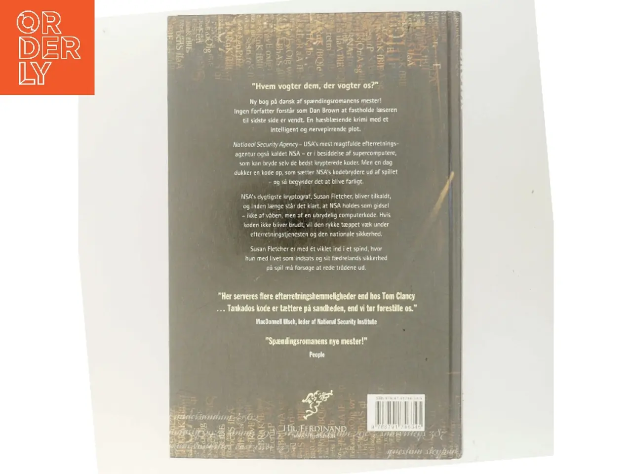 Billede 3 - Tankados kode af Dan Brown (Bog)