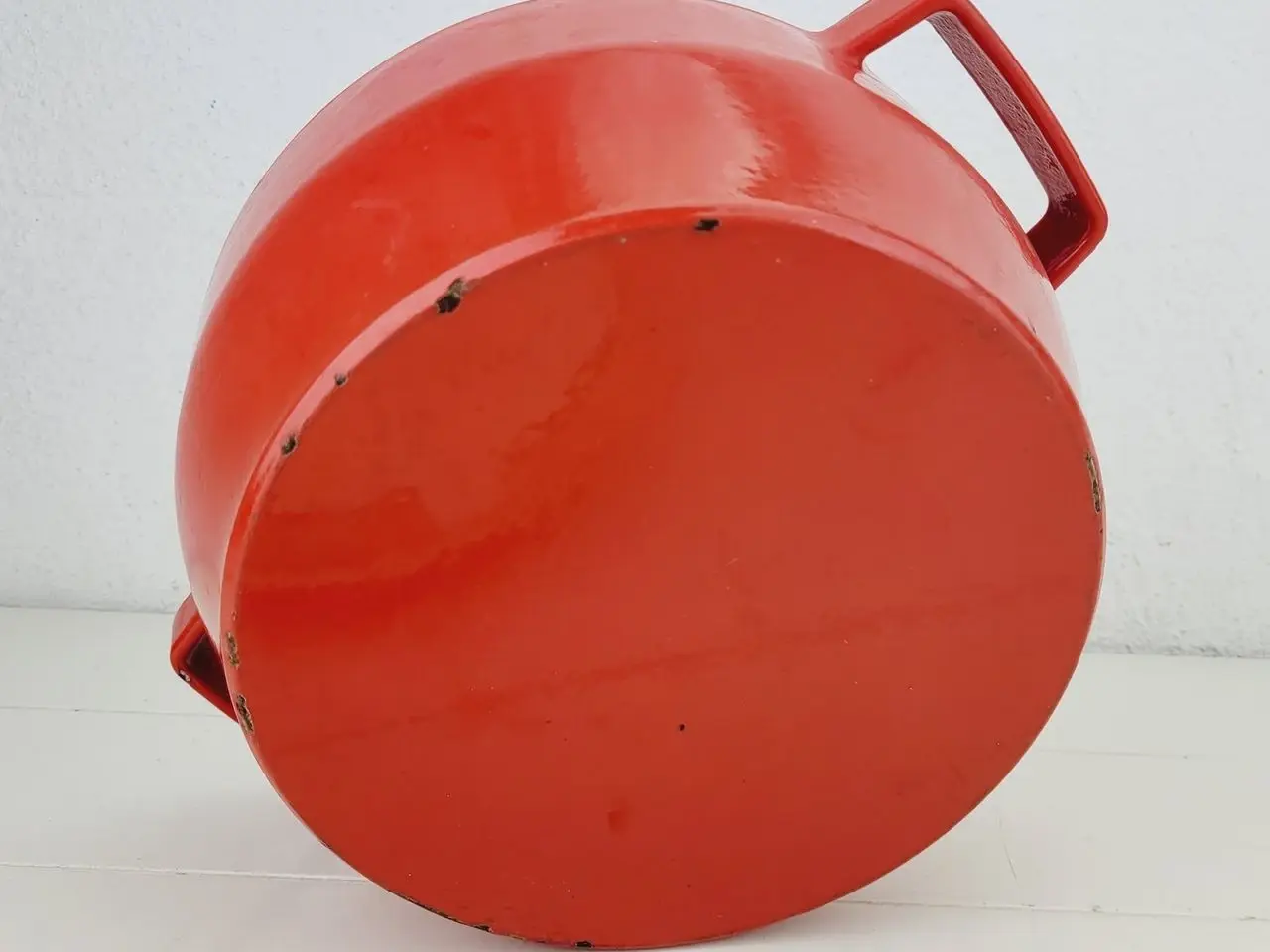 Billede 4 - ⭐️- Pyrex Støbejernsgryde: Holdbarhed og Stil 