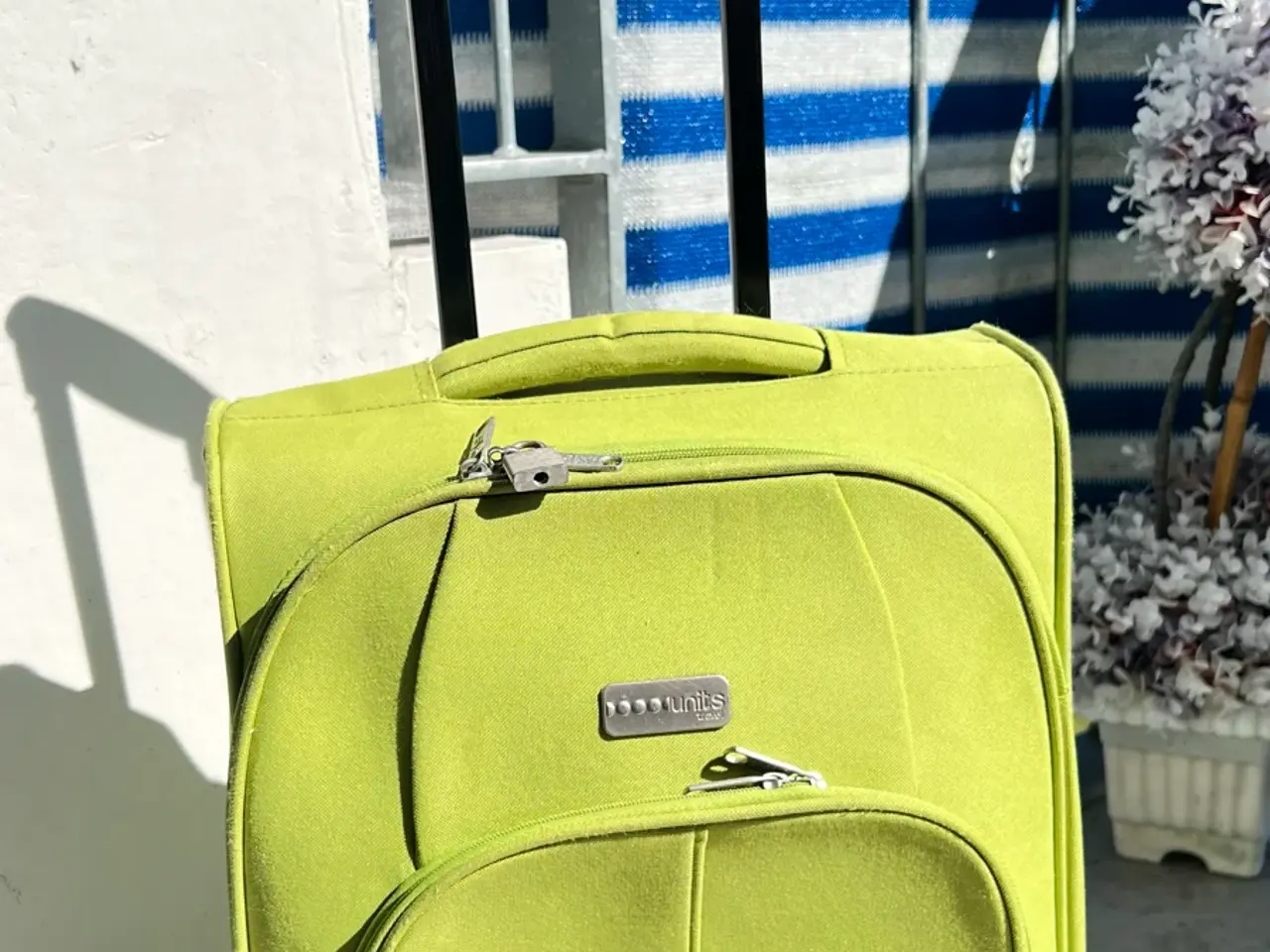 Billede 3 - Units kabinekuffert stof lime grøn unisex