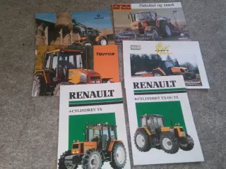 renault traktor brochurer