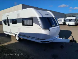 2022 - Hobby De Luxe 540 KMFe Flot vogn med 2 køjer og Isabella Commodore fortelt - Kan nedvejes til 1600 kg.