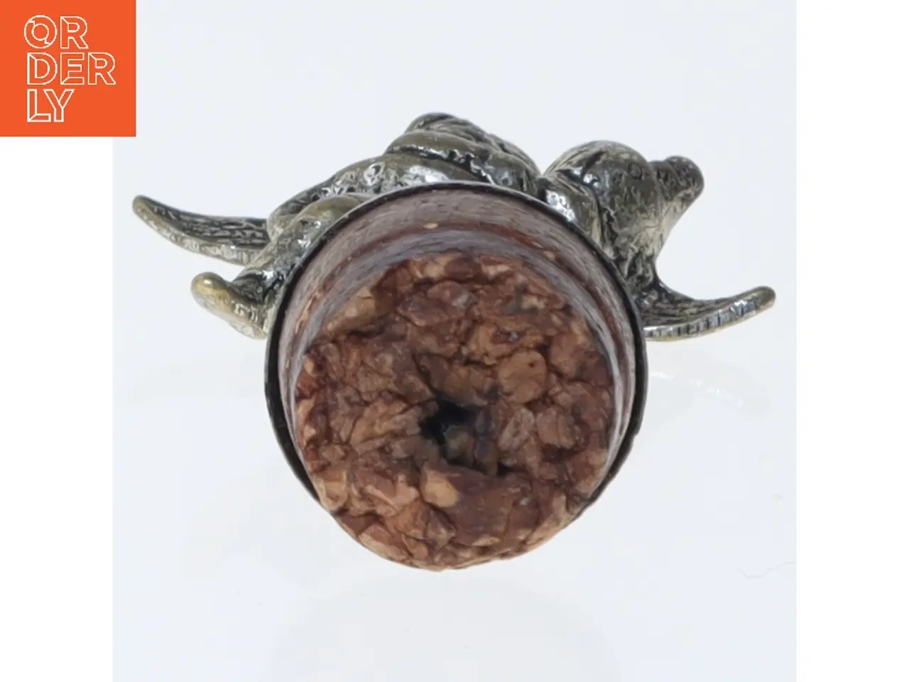 Billede 3 - Vinflaskeprop med engelfigur 8 cm (str. 8 cm)