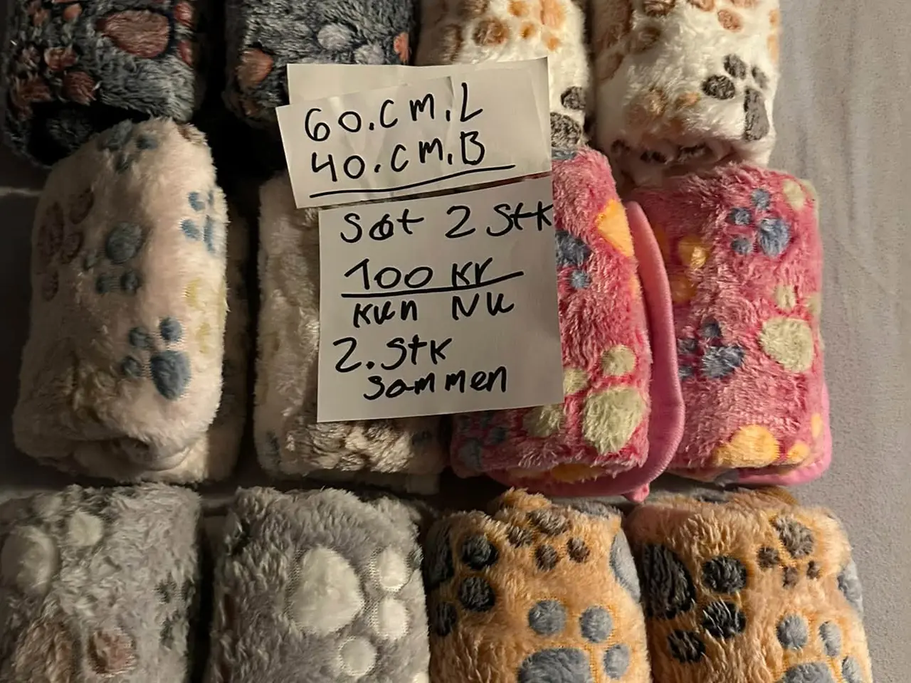 Billede 1 - mini tæpper pote på