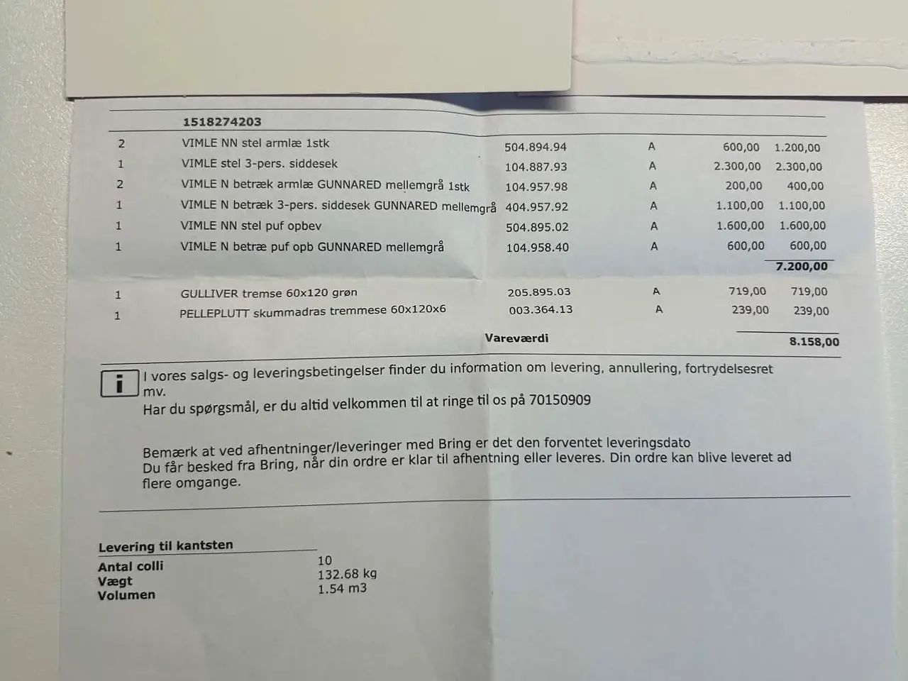 Billede 5 - 3 Per sofa og puf med opbevaring