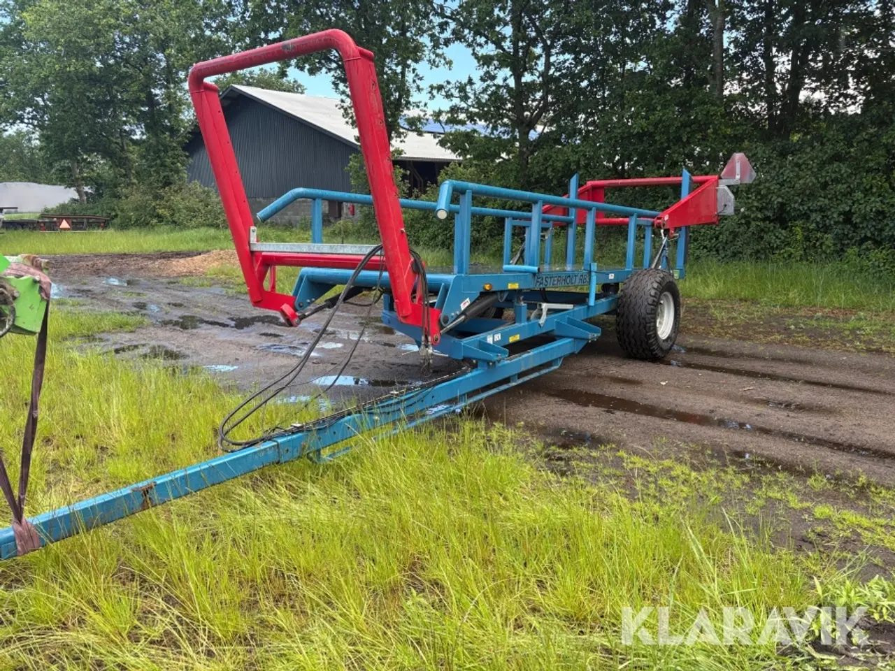 Billede 2 - Rundballepresser John Deere 990