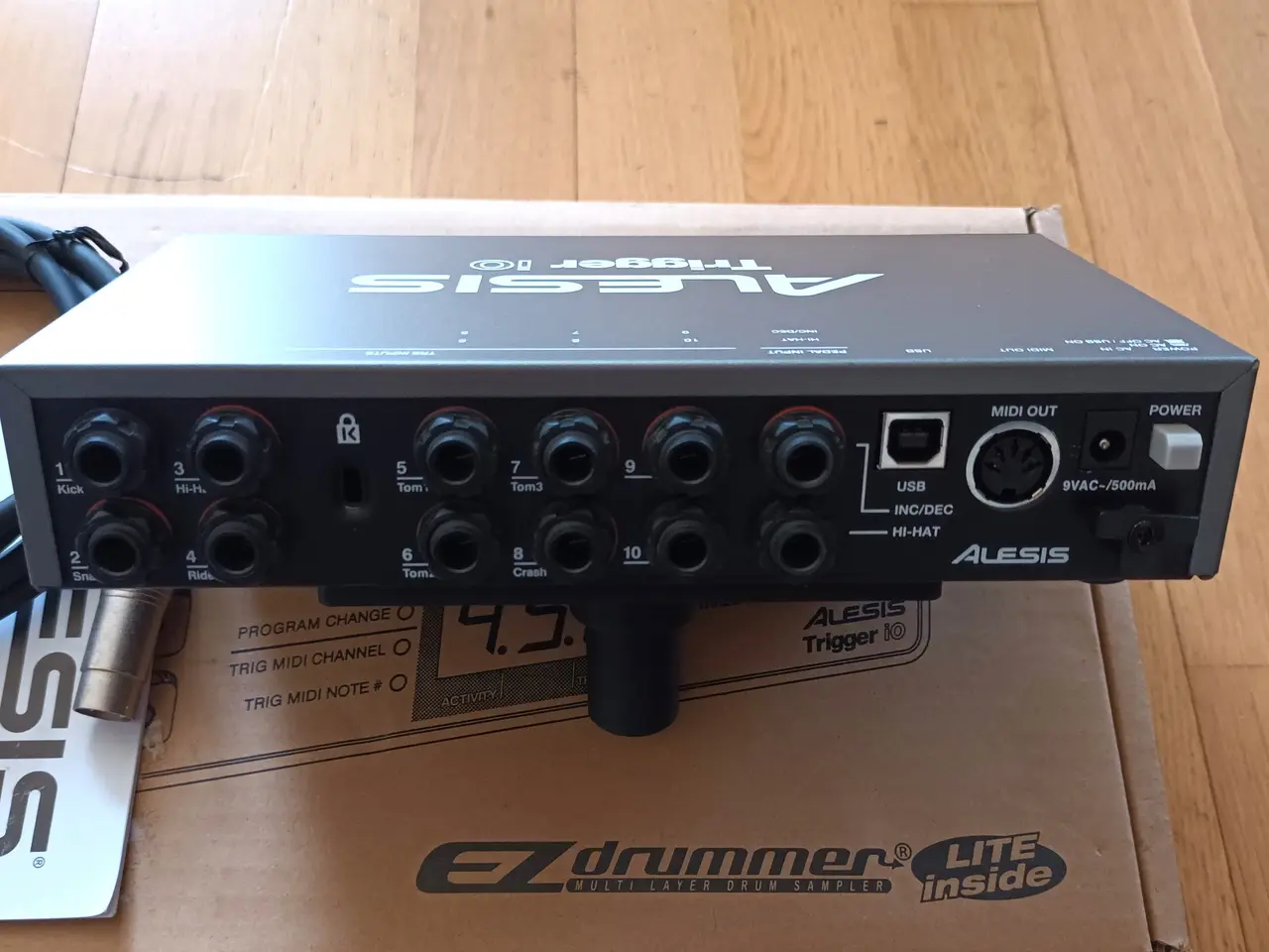 Billede 5 - Alesis Trigger iO + MIDI Kabel 2 m + Module Monut