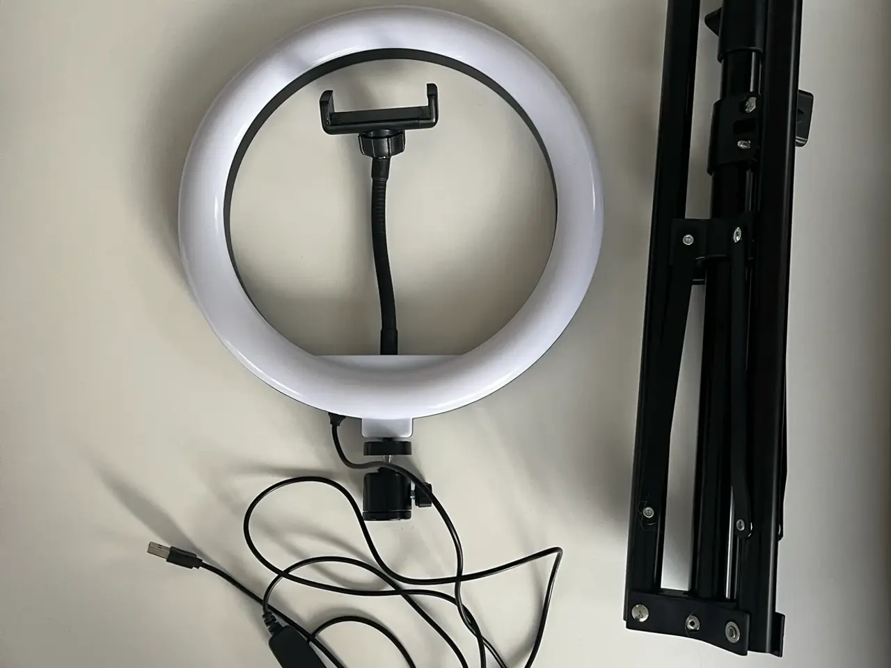 Billede 4 - RingLight med justerbart stativ