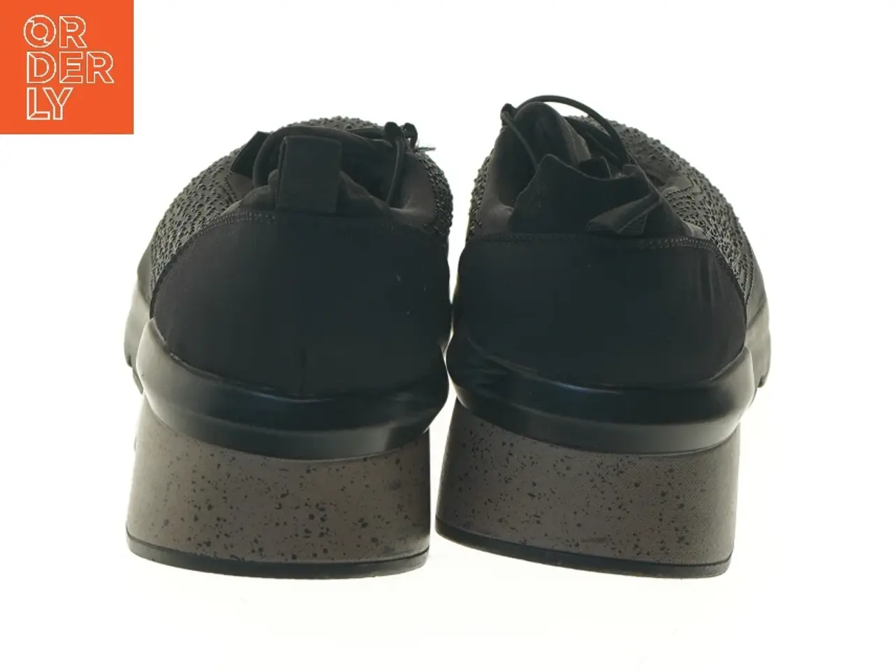 Billede 4 - Sorte sneakers med sten fra Venice (str. 30 cm)
