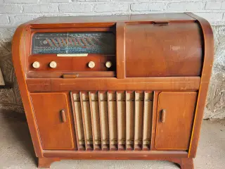 B&O radio møbel med pladespiller