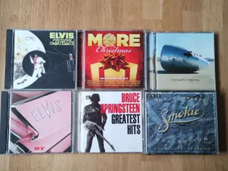 Danske og udenlandske CD'er