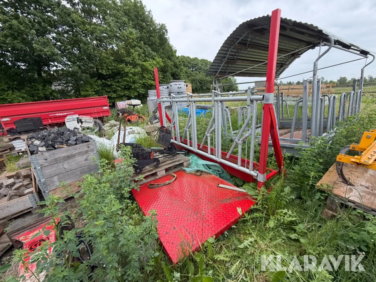 Billede 1 - Foderstation med fanggitter