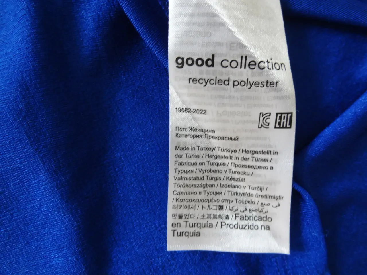Billede 6 - Top, Gina tricot, Bluse, Overdel, str. 34, Blå,