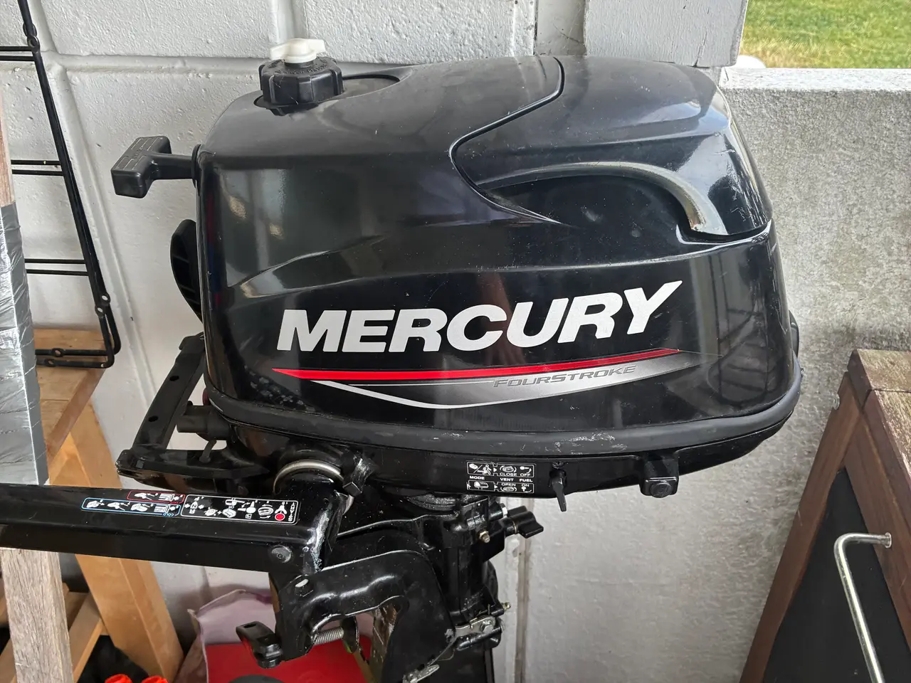 Billede 3 - Mercury 6 hk påhængsmotor