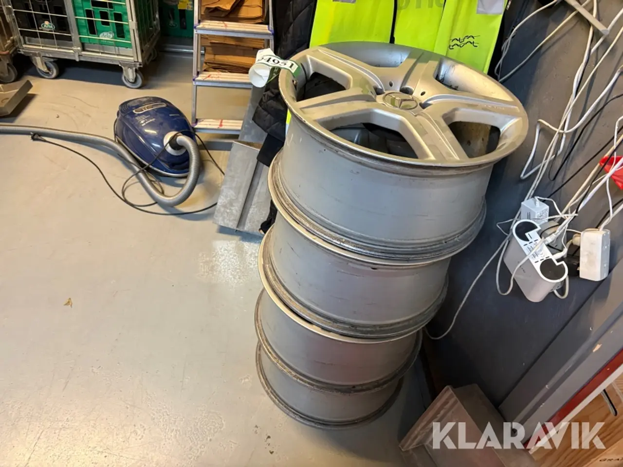 Billede 2 - Aluminiumsfælge Mercedes-Benz AMG - 4 styk