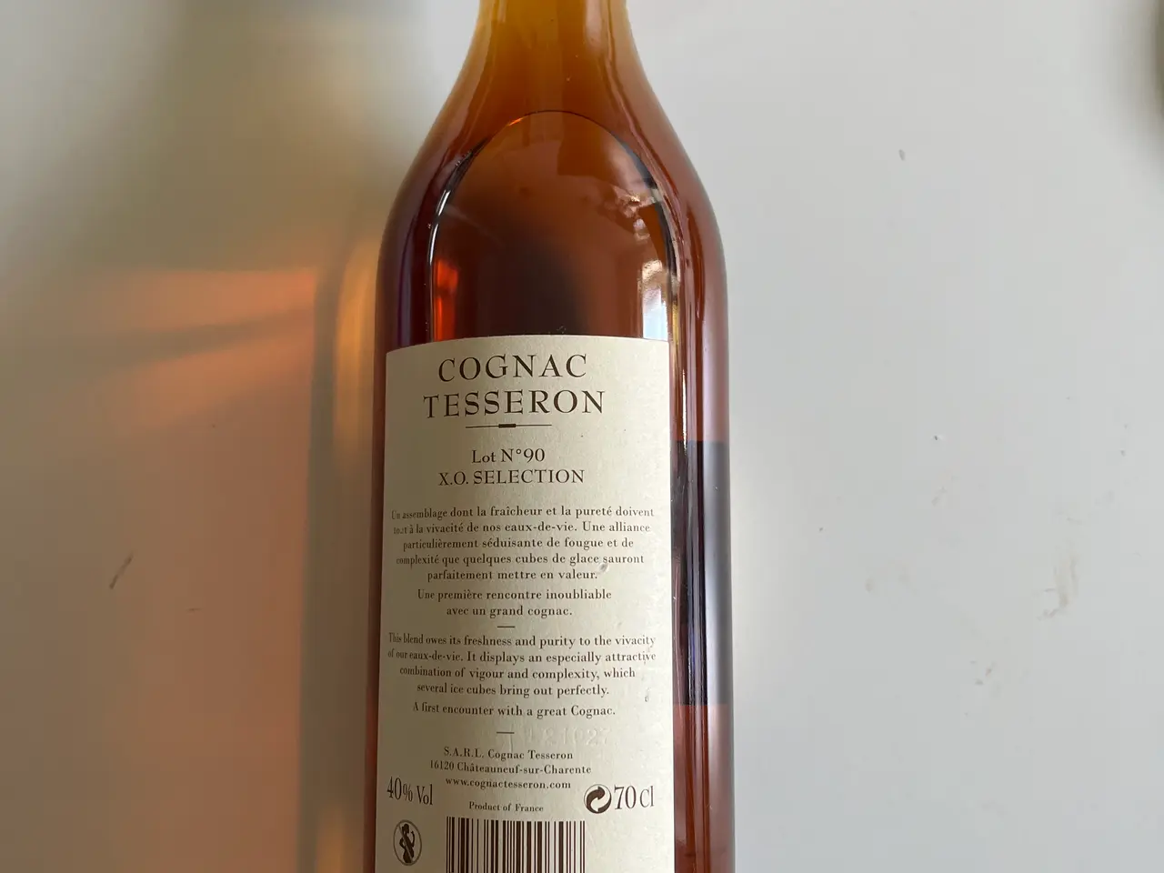 Billede 2 - Cognac Tesseron Lot No 90 X.O. Selection