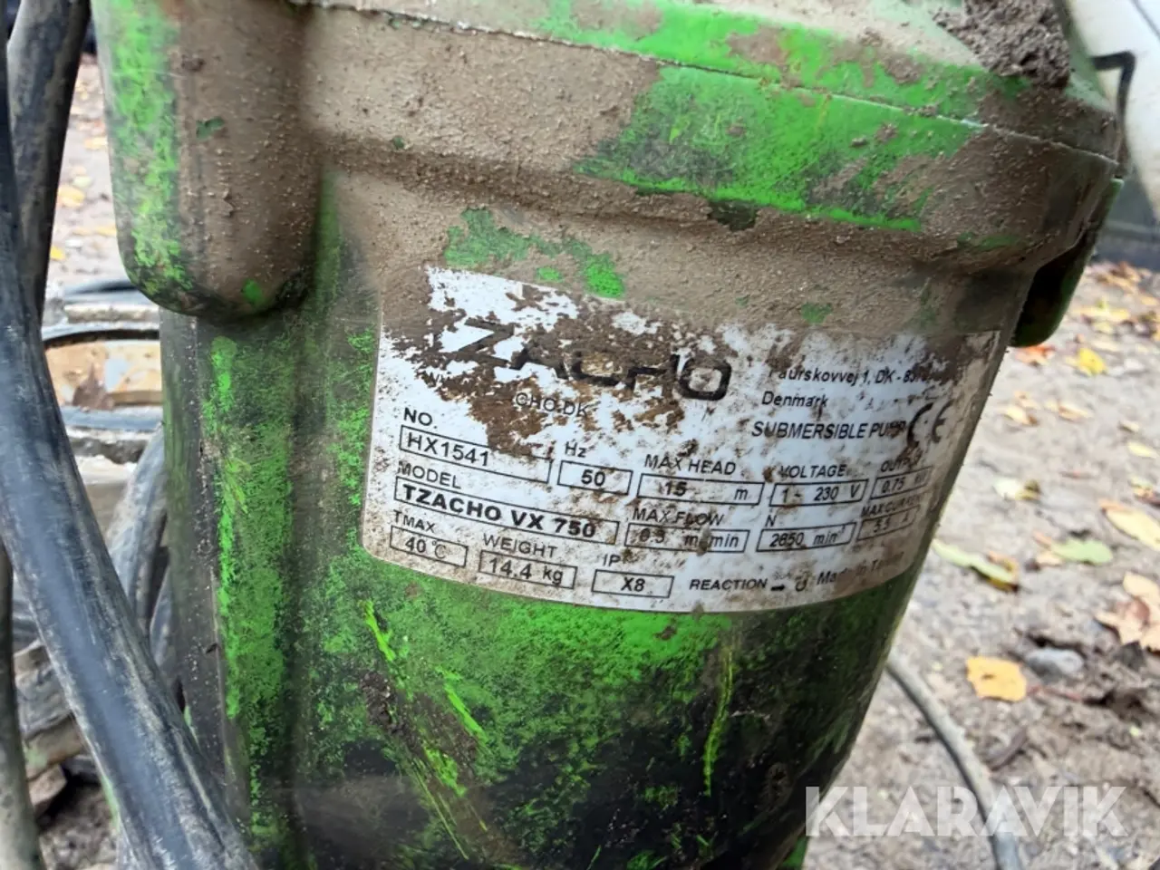 Billede 12 - Dykpumpe Zacho Vx750 med slange
