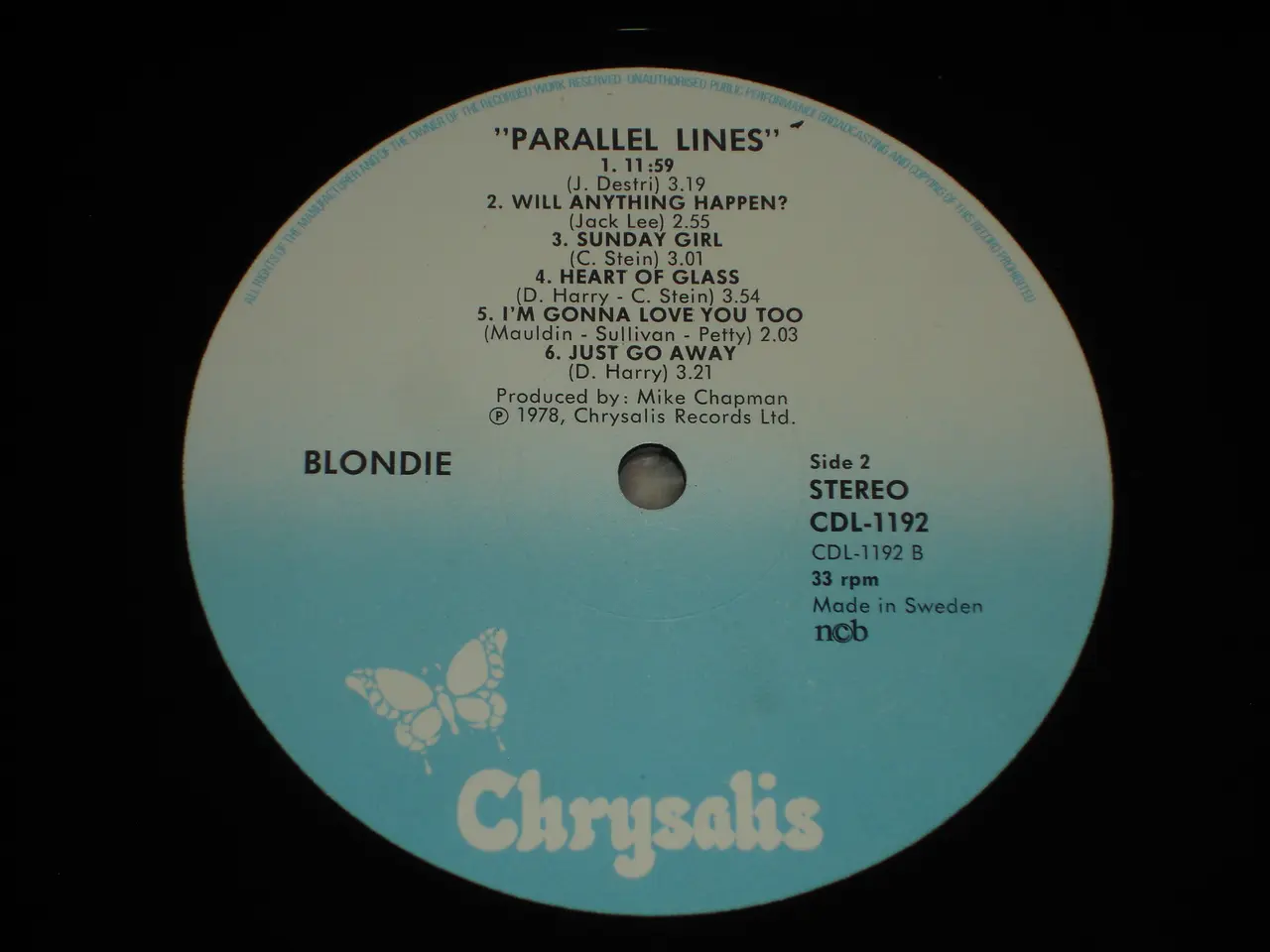 Billede 5 - (Sender gerne) Blondie – Parallel Lines