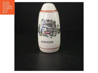 Porcelæn Sukkerdåse (str. 16 cm)
