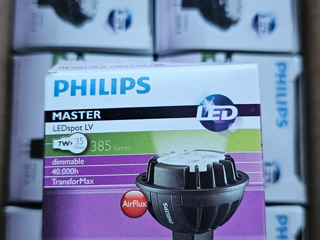 Billede 1 - Philips MASTER LEDspot MR16 – 90 stk – 50 kr/stk