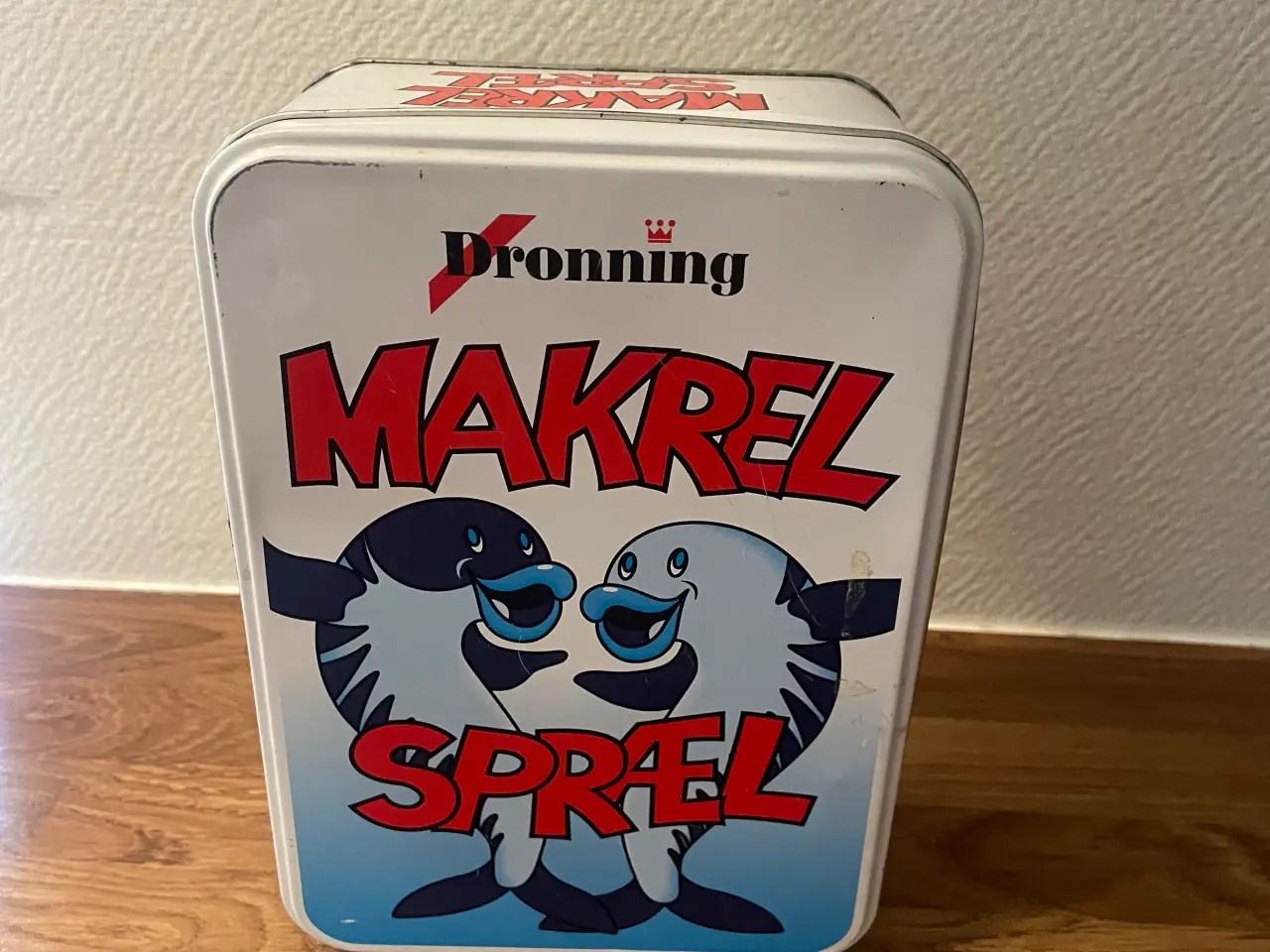 Billede 1 - Vintage makrel blik dåse sælges.