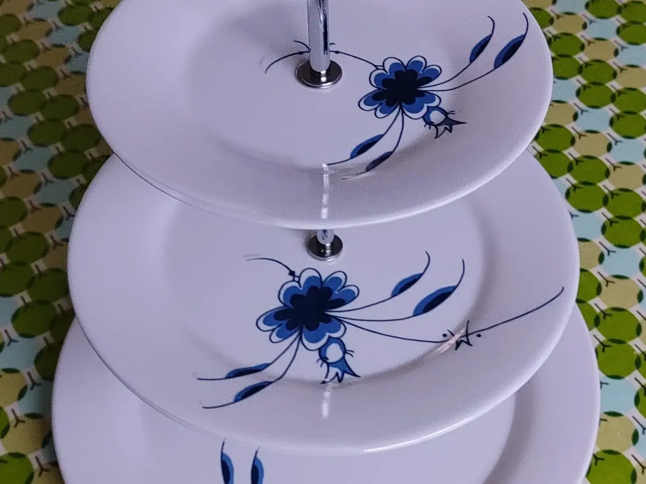 Billede 1 - Medusa Blue Dancers etagère, 3 lag!