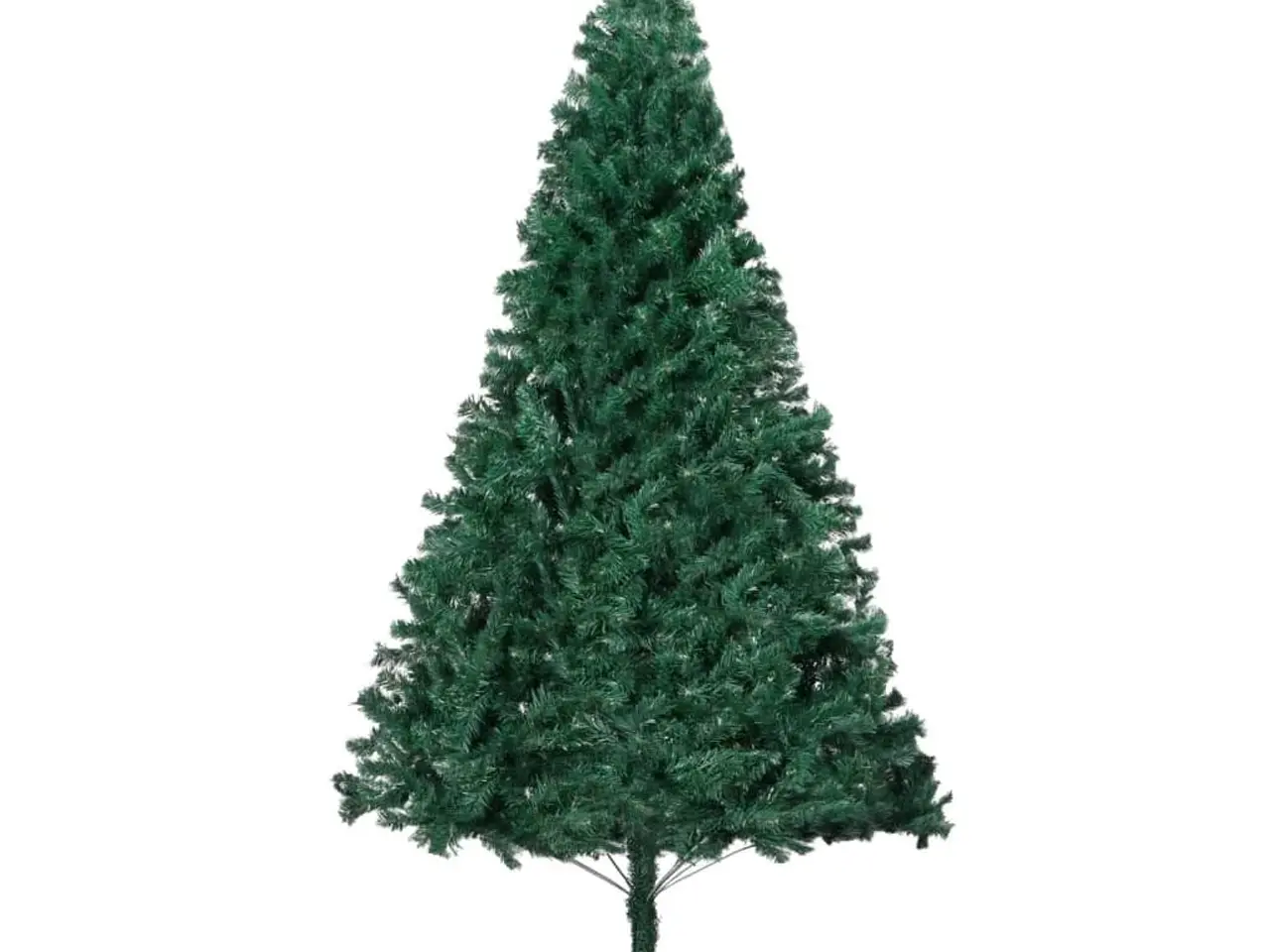 Billede 2 - Kunstigt juletræ med tykke grene 150 cm - grøn