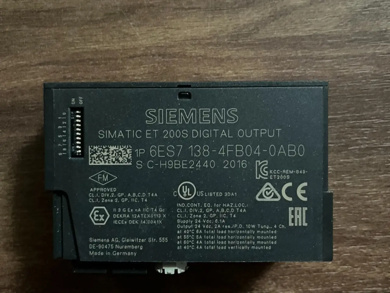 Billede 3 - Siemens 6ES7138-4FB04-0AB0 ET 200S F-DQ 4x24V/2A
