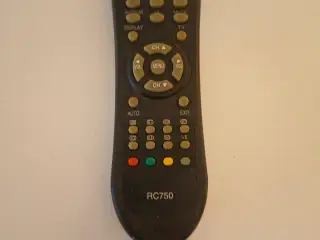RC750 Fjernbetjening