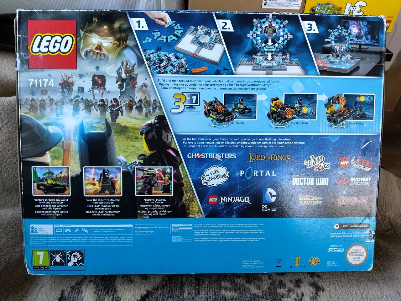 Billede 2 - Lego Dimensions Startsæt WII-Ü