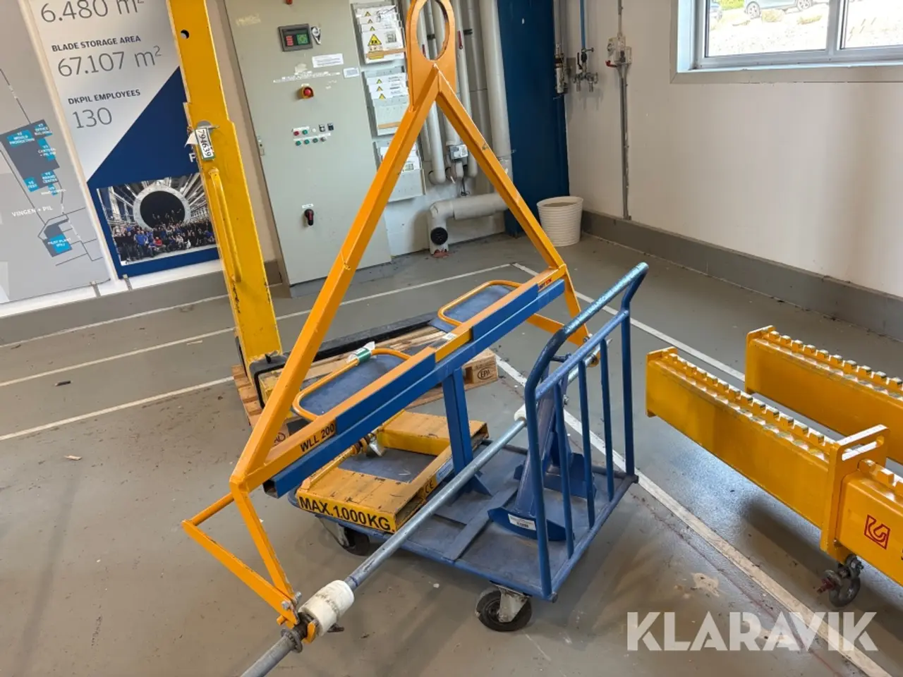 Billede 3 - Løfteåg Certex Lifting rail - 200kg