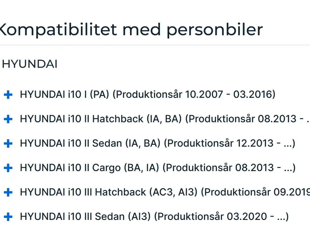 Billede 7 - HYUNDAI i10 Bremseskiver bremseklodser Foran