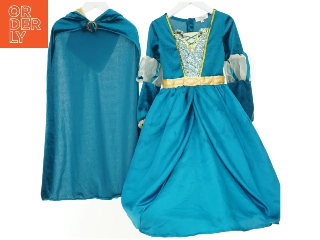 Billede 1 - Udklædning, Merida prinsesse kjole fra Disney (str. 116 cm)