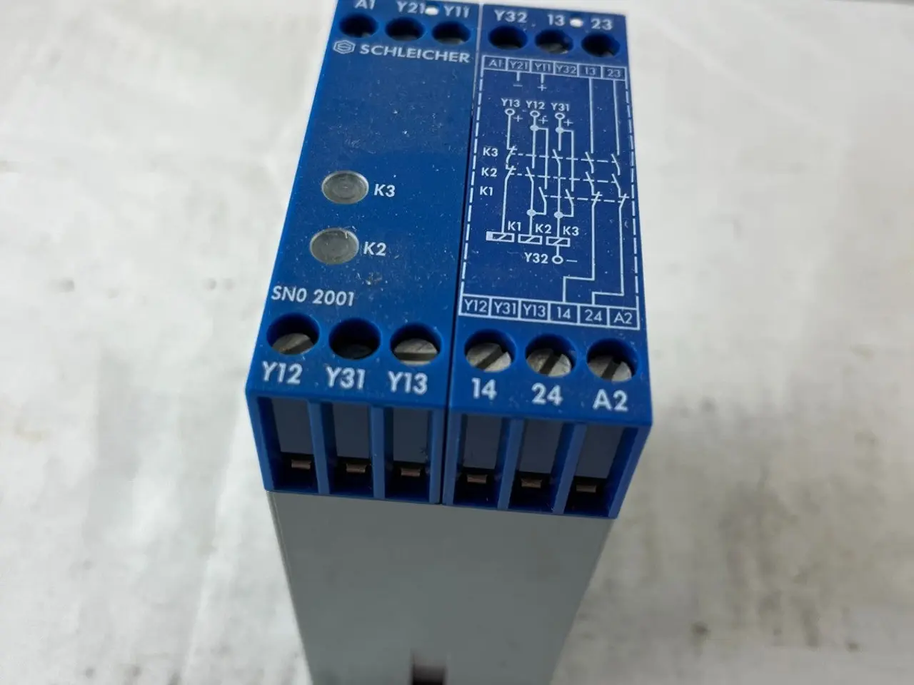 Billede 3 - Schleicher SNO 2001-115(C) sikkerhedsrelæ 115VAC