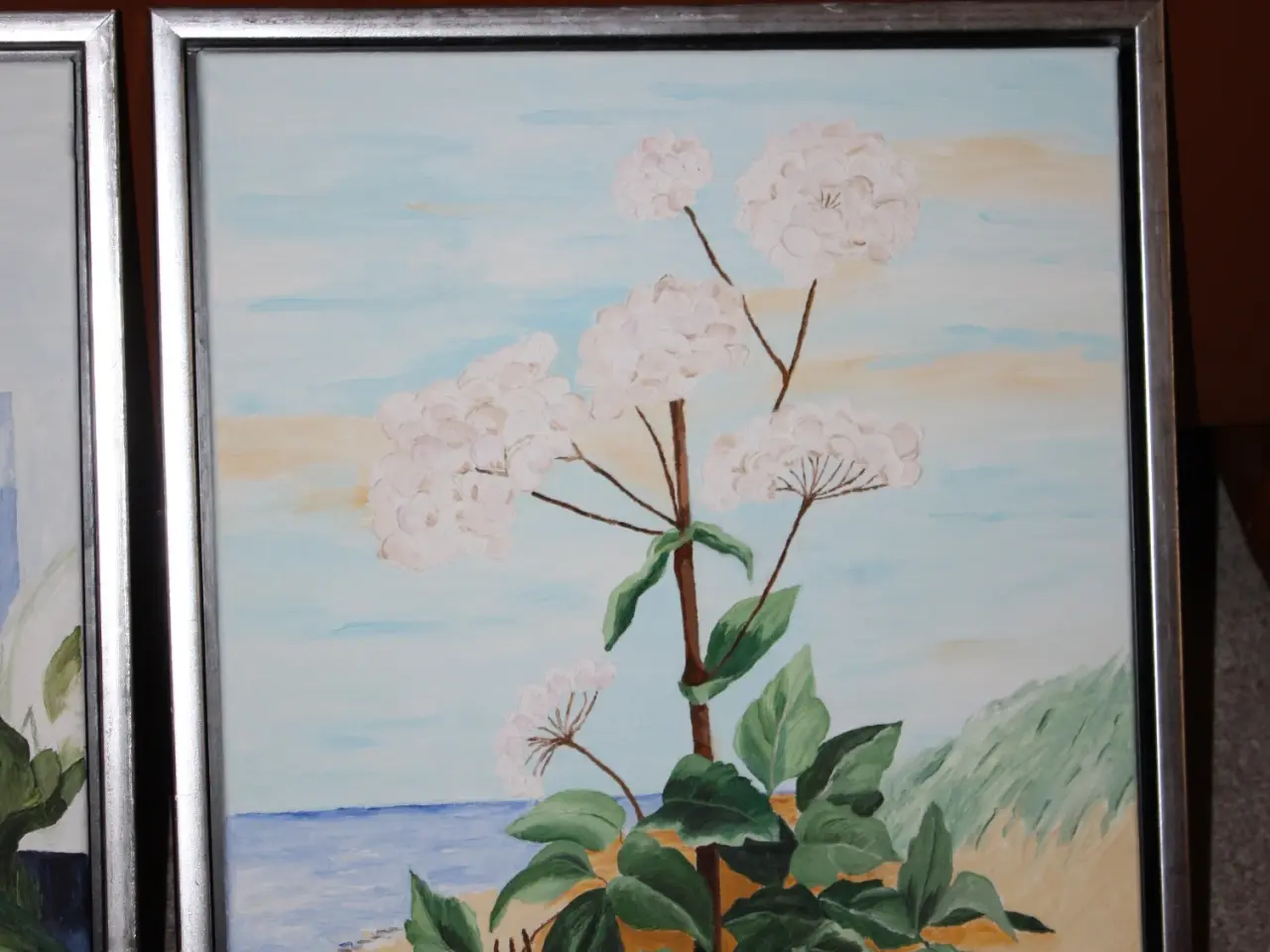 Billede 5 - Maleri med signature 84 cm x 64 cm