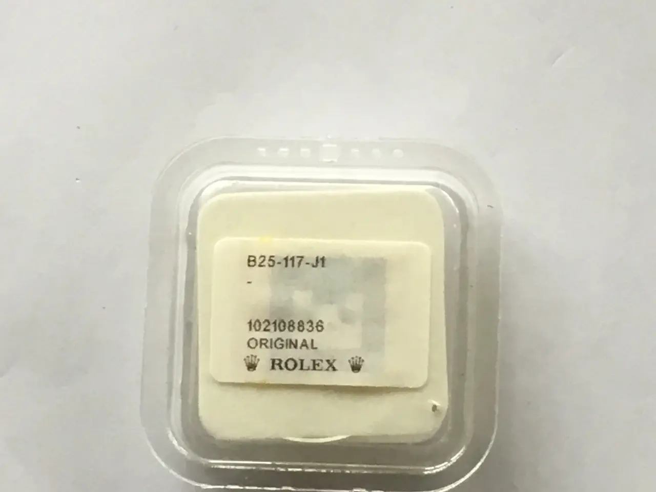 Billede 1 - Rolex Org. Glas Ref. 1500 Nr. 117 neu