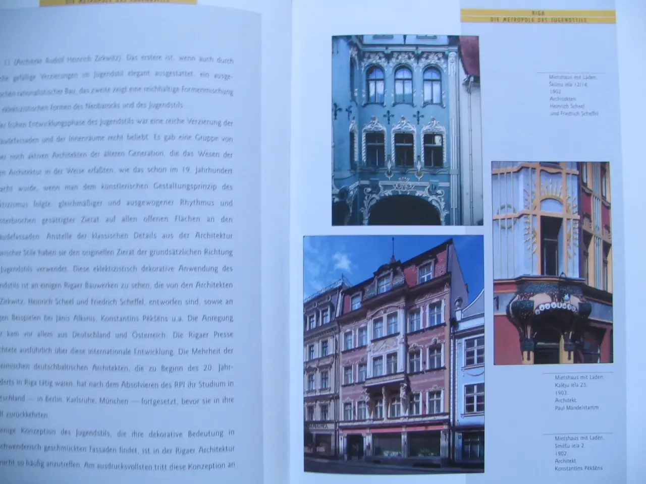 Billede 3 -  Jugenstil in der Rigaer Baukunst