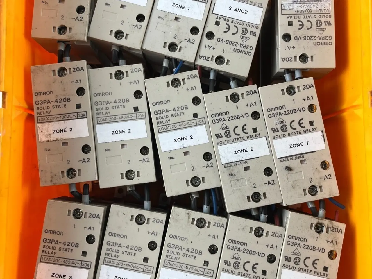 Billede 2 - parti of 15 Omron G3PA-420B G3PA-220B-VD Solid SSR
