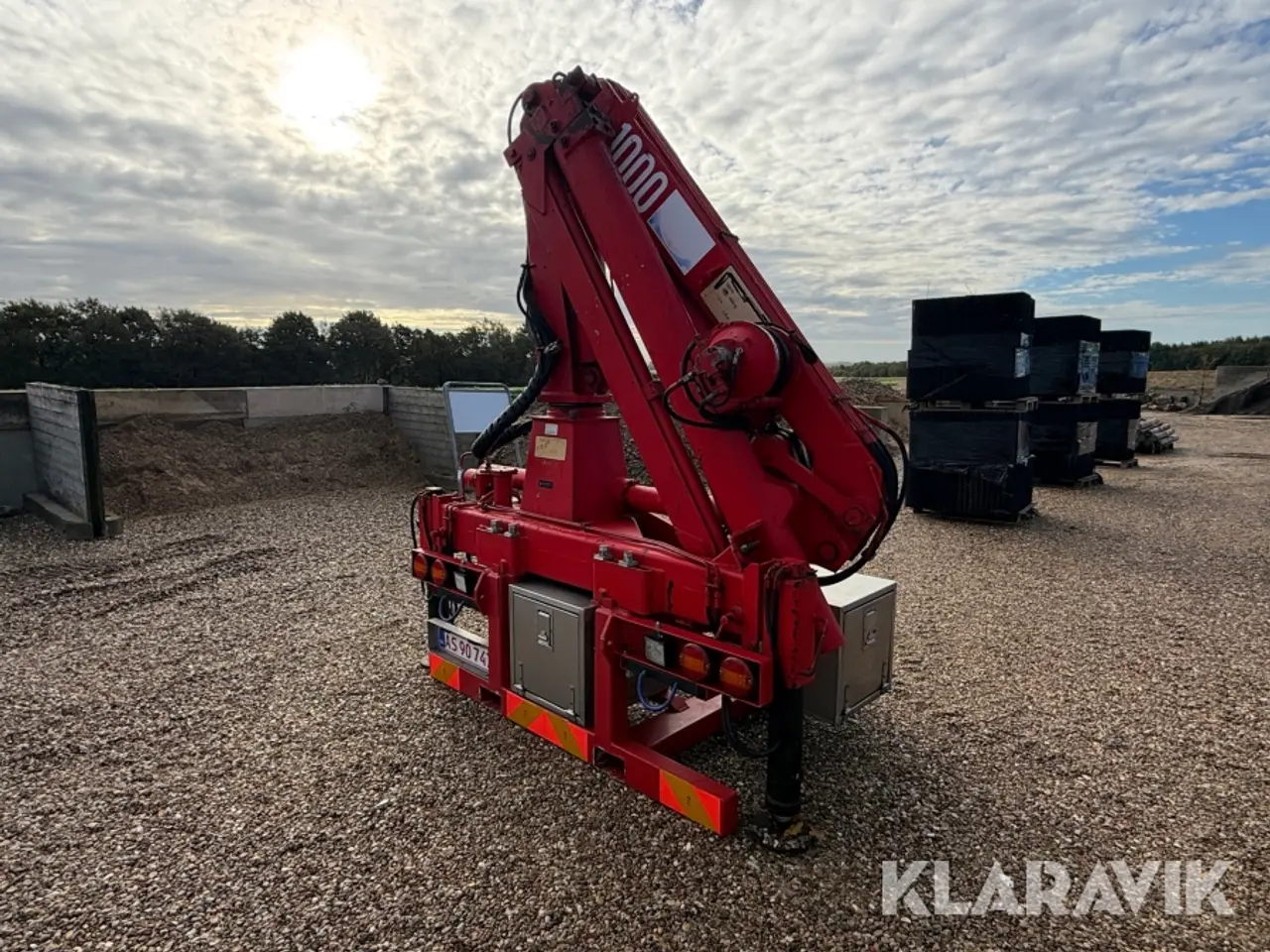 Billede 3 - Kran HMF 1000K2 med spil