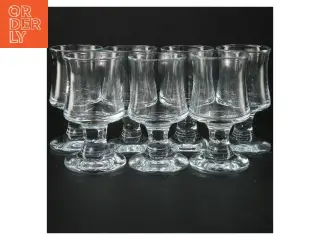 Sæt med glas, 7 stk (str. 7 styk, 12 cm)