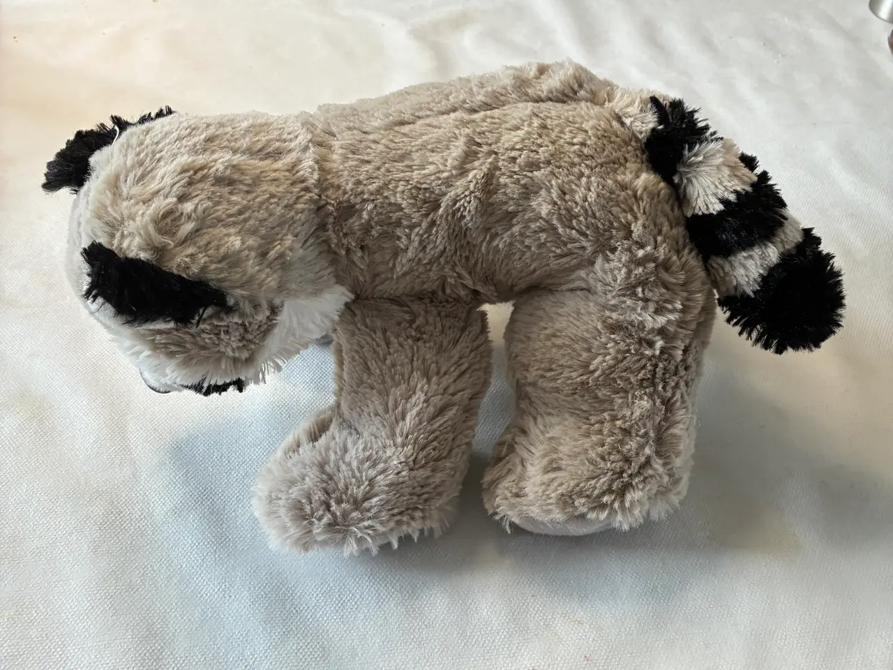 Billede 5 - Blød vaskebjørn, bamse