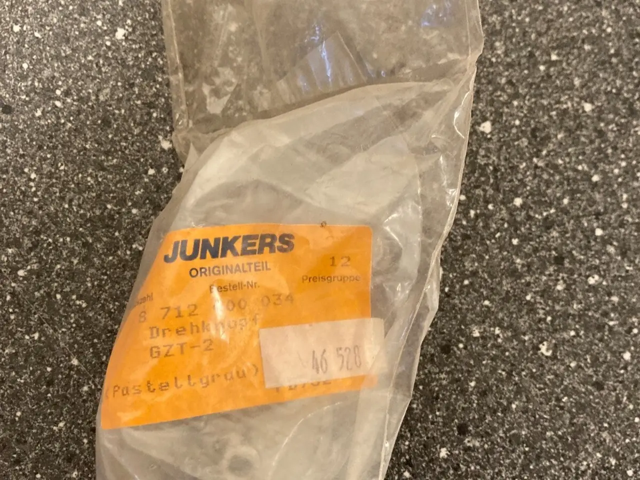 Billede 3 - Junkers Bosch Boiler Rotary Knob PN: 8712000034 -