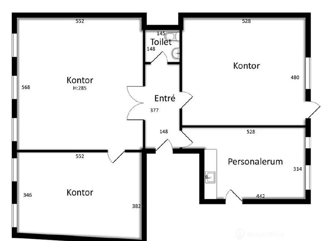 Billede 8 - Attraktiv kontorlejemål i Aalborg Centrum.