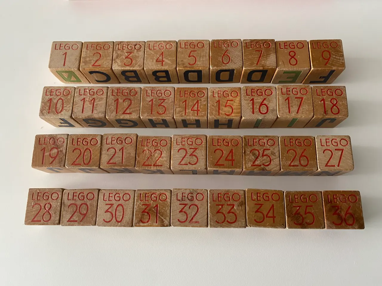Billede 2 - LEGO klodser, „Nr 500", i original æske, Danmark,