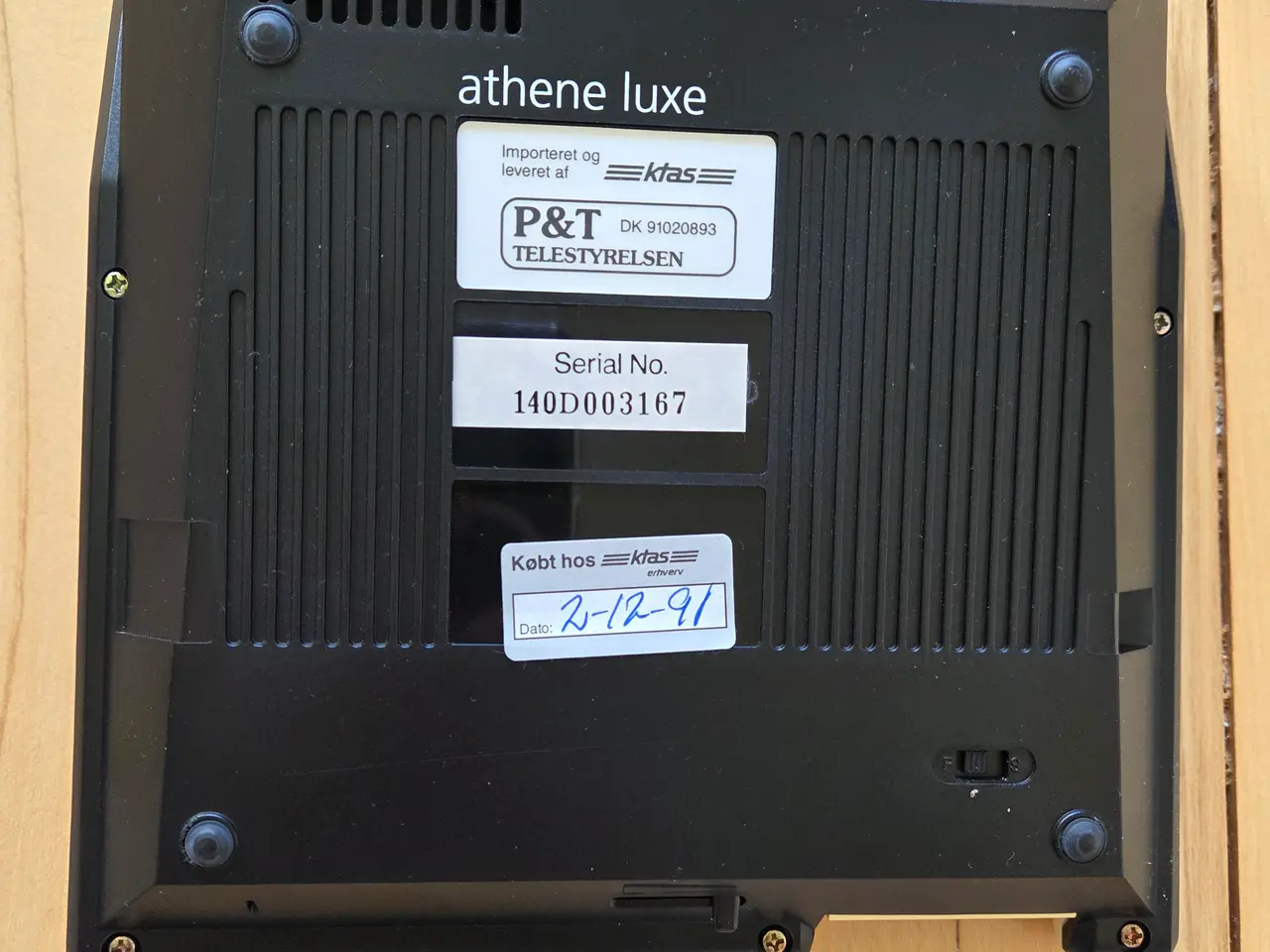 Billede 5 - KTAS Athene Luxe fastnettelefon med display